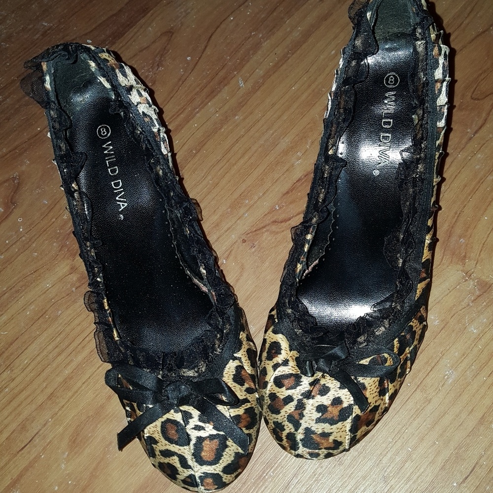 Cheetah heels